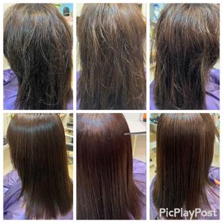 ロング 土岐 泰廣のヘアスタイル