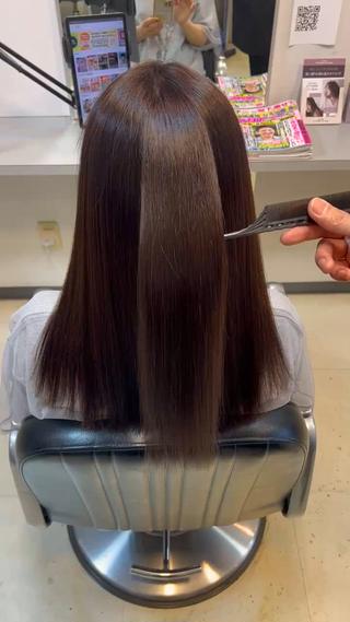 ロング 土岐 泰廣のヘアスタイル