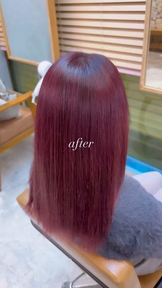 セミロング ❀ 浜 ❀ 前髪・顔周りのヘアスタイル