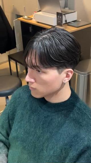 メンズ 心斎橋メンズヘア特化 高森蓮のヘアスタイル