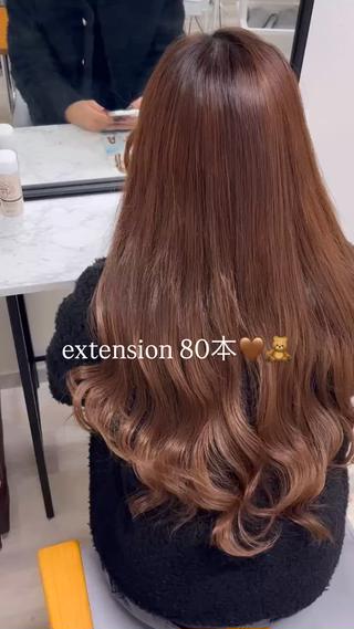 ロング SHOWROOM uikiのヘアスタイル