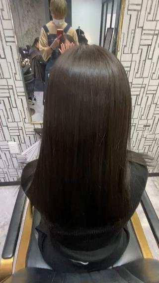 ロング 池田 亮雅のヘアスタイル