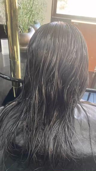 ロング 池田 亮雅のヘアスタイル