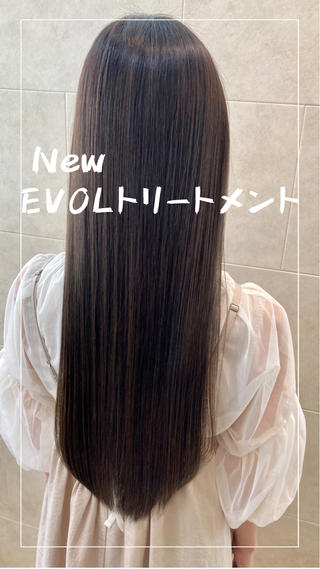 ロング 自然で柔らかい縮毛 矯正✨松尾郁哉のヘアスタイル