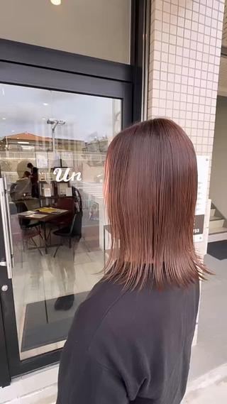 ミディアム カラー Un Atre所属・中垣内勇樹 【髪質改善特化】のヘアスタイル