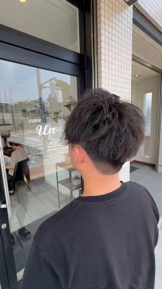 パーマ メンズ Un Atre所属・中垣内勇樹 【髪質改善特化】のヘアスタイル