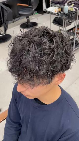 強めのツイストスパイラル 