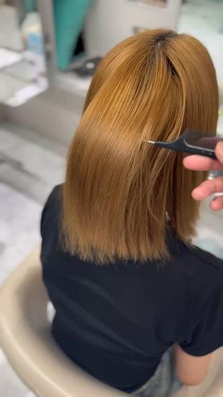 ミディアム 髪質改善 個室サロン Linoa 西梅田 福島 美容室【リノア】所属・髪質改善Linoa stylist/辻部のヘアスタイル