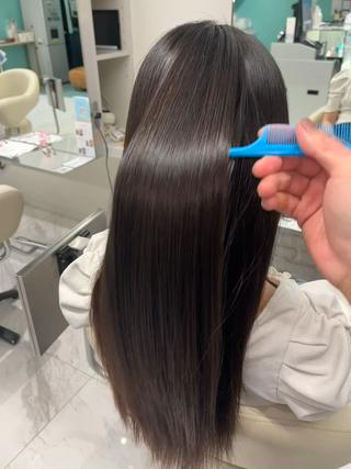 ミディアム 髪質改善 個室サロン Linoa 西梅田 福島 美容室【リノア】所属・髪質改善Linoa stylist/辻部のヘアスタイル