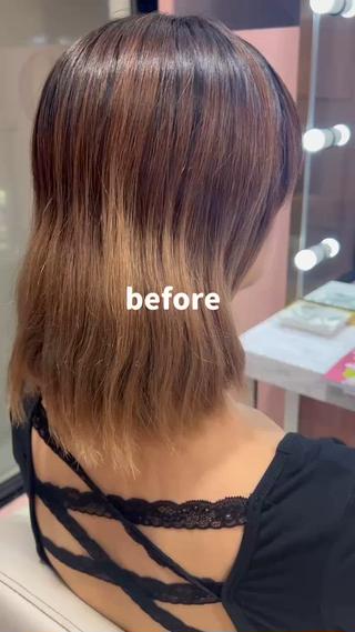 ショート カラー Cherie所属・Chérie Honokaのヘアスタイル