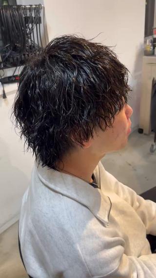 パーマ メンズ 🟦ROOM MEN 瀬古 侑輝🟦のヘアスタイル