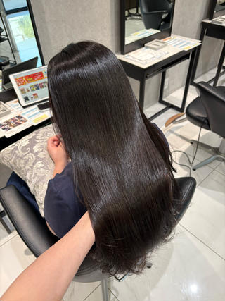 ロング 🎀ིྀ暖色カラー/ 髪質改善/みどりのヘアスタイル