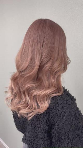 セミロング カラー とも🏆プルエクステ /髪質改善🏆渋谷のヘアスタイル