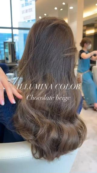 ロング カラー ✨大人韓国レイヤー ✨吉原 潤✨のヘアスタイル