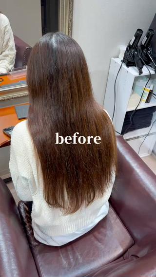 セミロング 髪質改善専門店QOLU所属・✨町田の美髪職人✨ 武藤篤弥✨のヘアスタイル