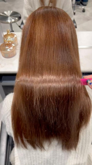 ロング カラー 彩華 🎀 西梅田美容室のヘアスタイル