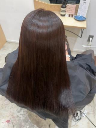 oil  straight
ドライのみのお仕上げです♩

@hair.s369momo 