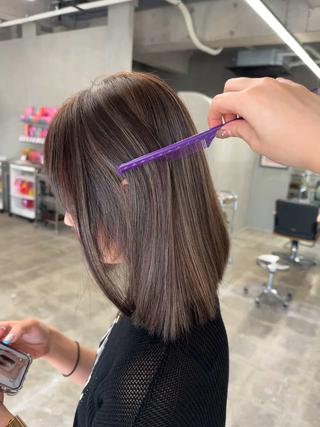 コントラストハイライト - ̗̀   ̖́-
@hair.369momo 