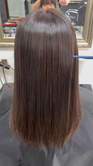 髪質改善で綺麗な髪へ️ 