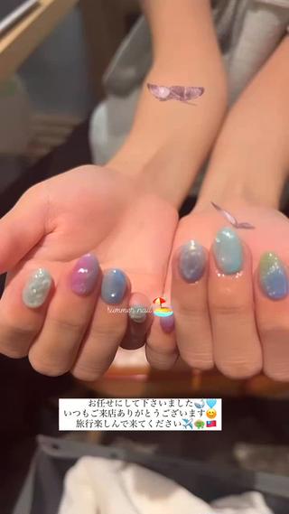 summer nail  ♡ 