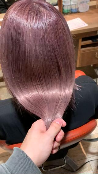 ミディアム カラー 韓国ヘア*レイヤー* 髪質改善*IBUKIのヘアスタイル