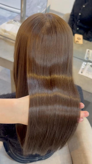 ロング カラー mimi☪️ 艶髪髪質改善/メンズのヘアスタイル