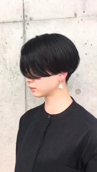 ショート kitsuki北参道所属・カガラシュン/ショー ト/ボブ/ウルフのヘアスタイル