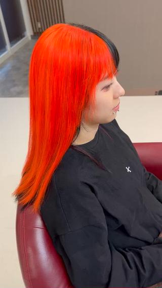 セミロング カラー KEN 🌟のヘアスタイル