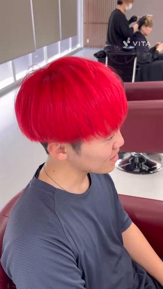 ショート カラー メンズ KEN 🌟のヘアスタイル