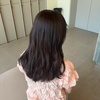 セミロング カラー ブリーチ/レイヤー 🌻Mutsumiのヘアスタイル