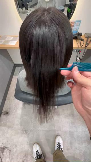 髪質改善ストレート(酸性ストレート)で是非とぅるんとぅるんの美髪楽しみましょう 