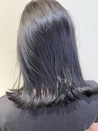 ブルーブラック、ツヤ、