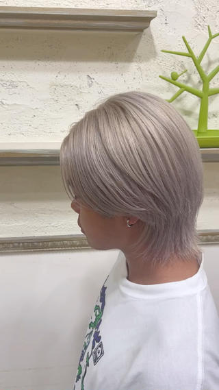 カラー 西村 遼馬のヘアスタイル