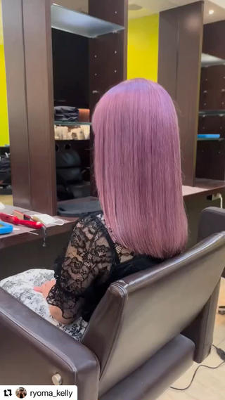 カラー 西村 遼馬のヘアスタイル