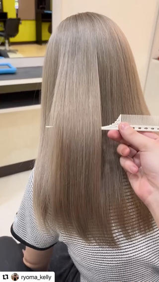 カラー 西村 遼馬のヘアスタイル