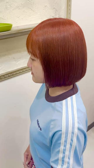 カラー 西村 遼馬のヘアスタイル
