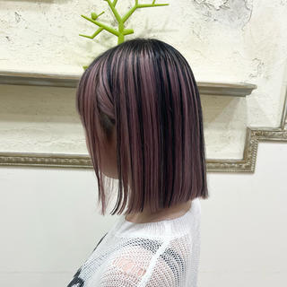 カラー 西村 遼馬のヘアスタイル