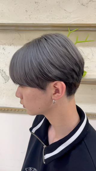 カラー 西村 遼馬のヘアスタイル