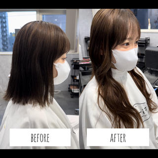 ロング プルエクステ/透明感 カラー✨KAZUKIのヘアスタイル