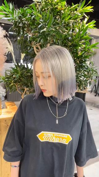 ミディアム 【.ico】心斎橋 飛田ゆうきのヘアスタイル