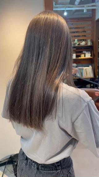 カラー Revie  hair所属・Hiyori/透明感 矢場町/栄のヘアスタイル