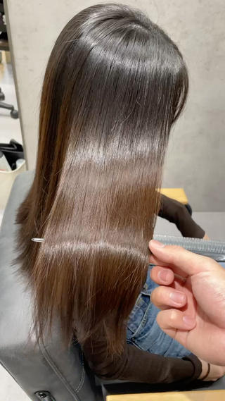 ロング パーマ 🫧髪質整形師 イケモトタクマ🎩のヘアスタイル