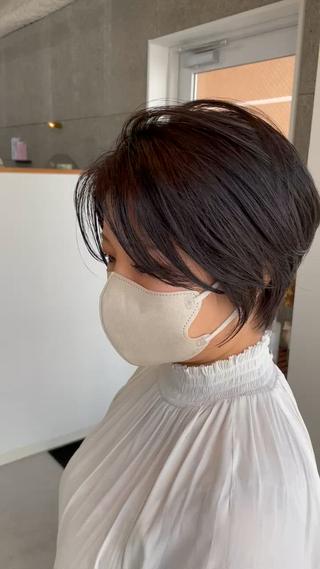 ハンサムショート/ショートボブ/白髪/白髪ぼかし/髪質改善/20代/30代/40代/50代/60代/主婦/TOKIOトリートメント/マンツーマン/刈り上げショート/くびれショート/小顔ショート/大人ショート/コンパクトショート/耳掛けショート/似合わせショート