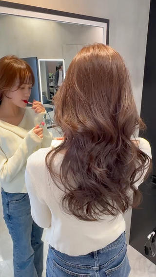 ロング カラー 中韓🇨🇳🇰🇷 🤍TAKAHIROのヘアスタイル