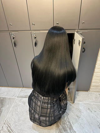 ロング カラー 韓国ヘア🎀艶髪 RISAのヘアスタイル