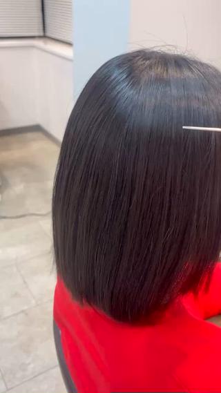 ショート neaf 六本木店所属・六本木🫧ハイライト 望月彩音のヘアスタイル