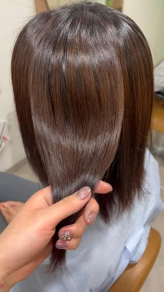 髪質改善ストレート️ 