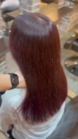 ロング カラー 川野 秀真のヘアスタイル