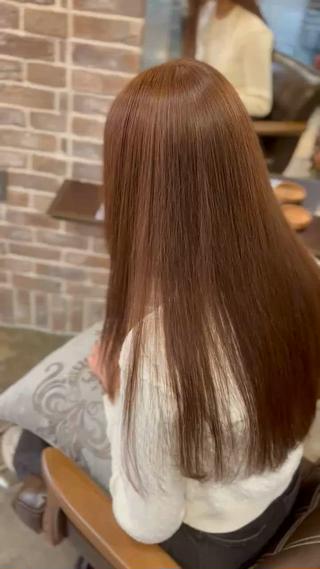 ロング カラー カラーモデル/ 川野秀真のヘアスタイル