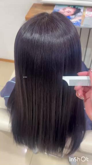 ロング カラー 井上 昴のヘアスタイル